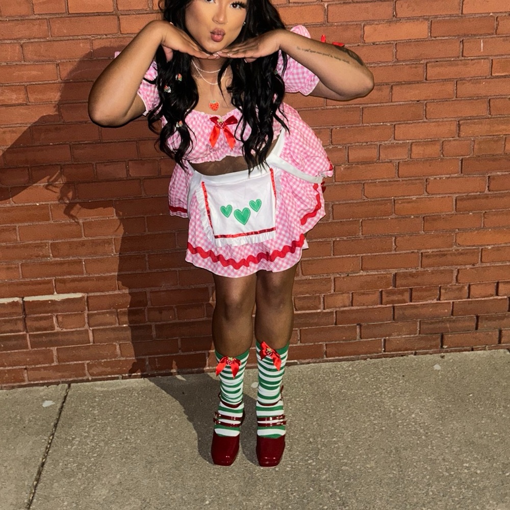 Strawberry shortcake Halloween costume